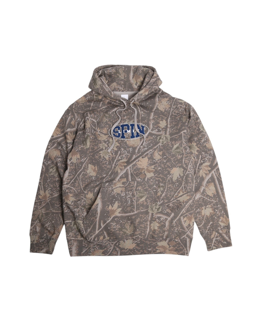 Spin Limit Oval Camo Hoodie - Canadien Camo - Spin Limit Boardshop