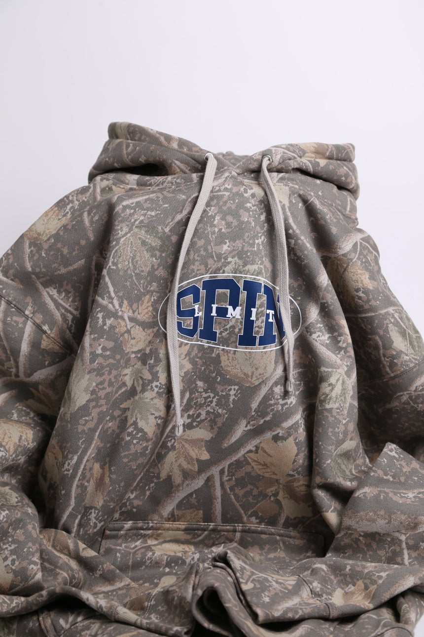 Spin Limit Oval Camo Hoodie - Canadien Camo - Spin Limit Boardshop