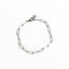 Spin Limit Paper Clip Bracelet - Silver - Spin Limit Boardshop