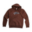 Spin Limit Race Track Logo Hoodie - Brown - Spin Limit Boardshop