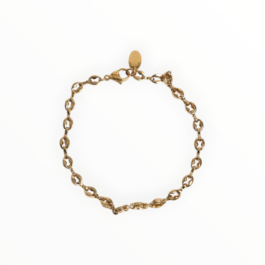 Spin Limit Rolo Bracelet - Gold - Spin Limit Boardshop