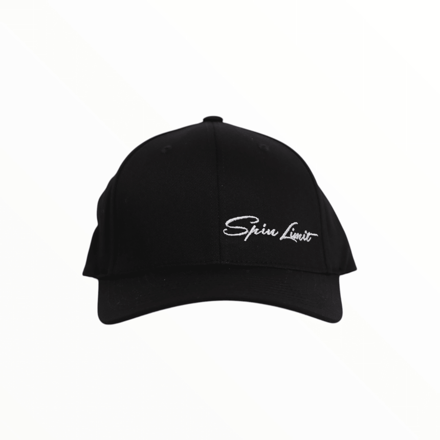 Spin Limit Signature Logo Flexfit - Black - Spin Limit Boardshop