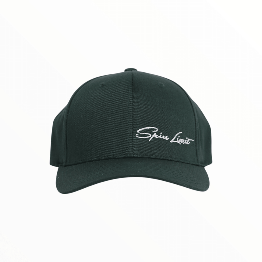 Spin Limit Signature Logo Flexfit - Forest Green - Spin Limit Boardshop