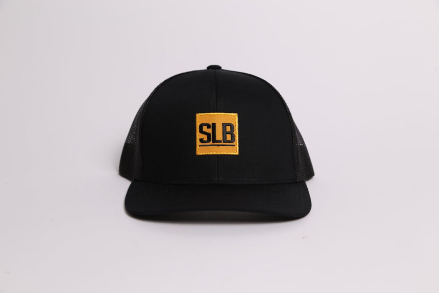 Spin Limit Slb Yellow Patch Retro - Noir - Spin Limit Boardshop