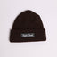 Spin Limit Times Patch Loose Knit Beanie - Brown - Spin Limit Boardshop