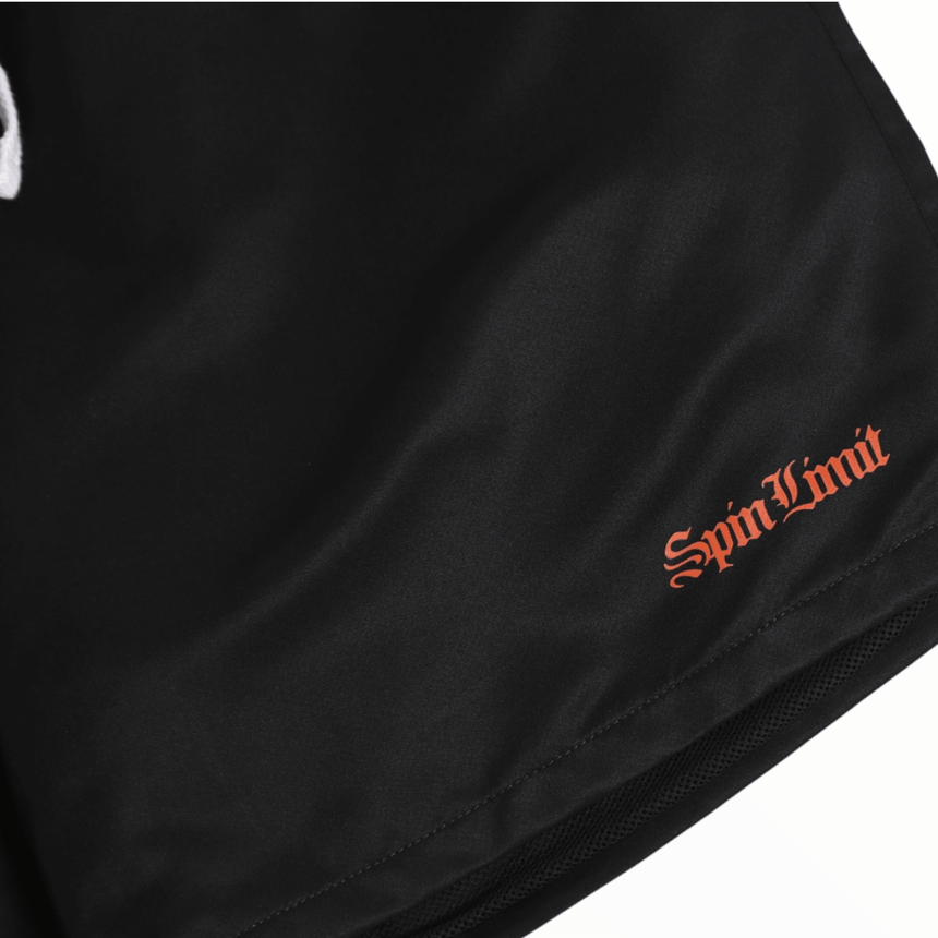 Spin Limit Times Pool Short - Black - Spin Limit Boardshop
