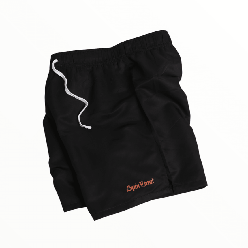 Spin Limit Times Pool Short - Black - Spin Limit Boardshop
