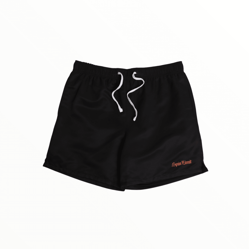 Spin Limit Times Pool Short - Black - Spin Limit Boardshop
