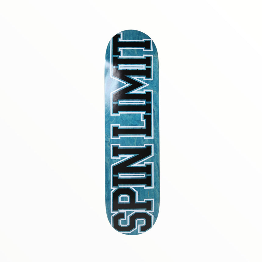 Spin Limit Varsity Board - Turquoise 8.25 - Spin Limit Boardshop