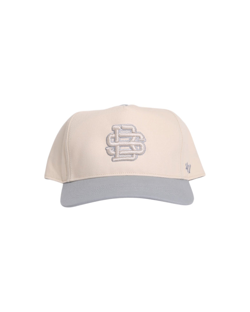 Spin Limit x 47' Mlb Embroidery Hitch Hat - Crème Gris Bleu - Spin Limit Boardshop
