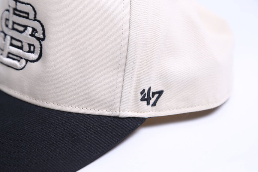 Spin Limit x 47' Mlb Embroidery Hitch Hat - Crème Noir - Spin Limit Boardshop