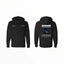 Spin limit X Garagemecanaud Custom Hoodie - Civic EG Hatchback Navy - Spin Limit Boardshop