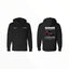 Spin limit X Garagemecanaud Custom Hoodie - Civic EG Hatchback Red - Spin Limit Boardshop