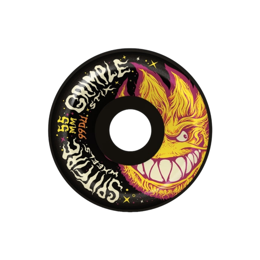 Spitfire F4 Grimple Head Black - 55mm 99A - Spin Limit Boardshop