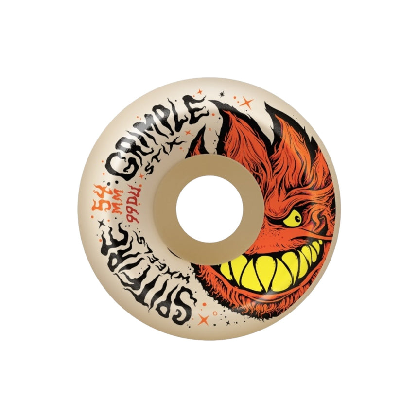 Spitfire F4 Grimple Head Naturel - 54mm 99A Orange - Spin Limit Boardshop