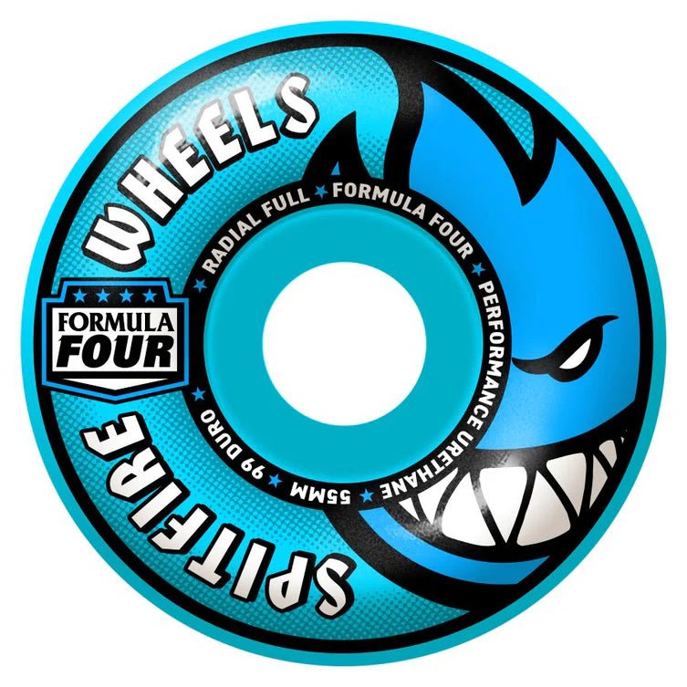 Spitfire F4 Team Color Radial Full 99Duro - 55mm - Spin Limit Boardshop