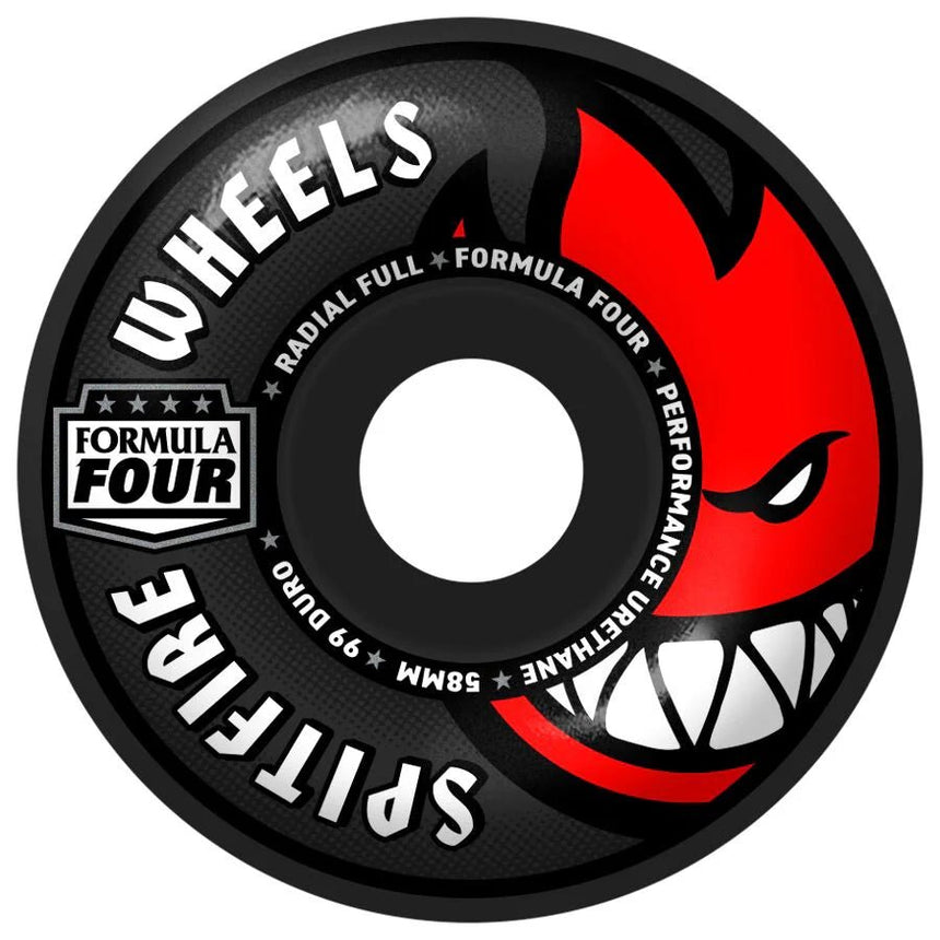 Spitfire F4 Team Color Radial Full 99Duro - 58mm - Spin Limit Boardshop