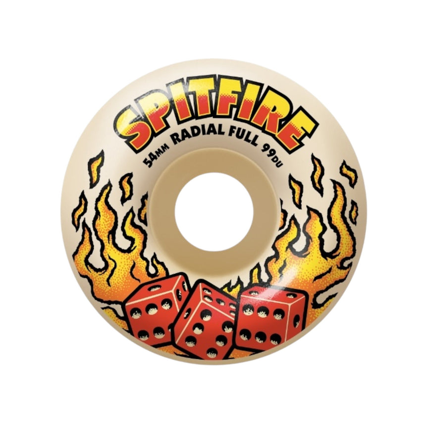 Spitfire Hot Hand Radial Full F4 99a - 54mm - Spin Limit Boardshop