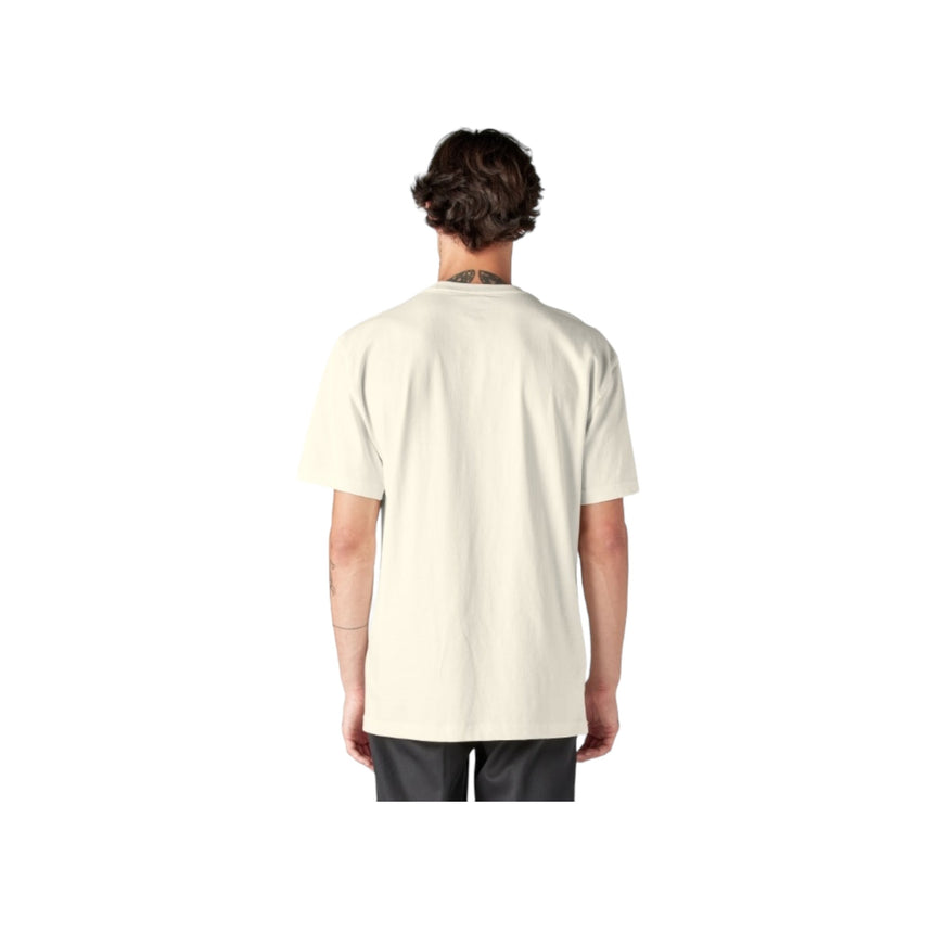 T - Shirt Heavy Crew Pocket Dickies - Creme - Spin Limit Boardshop