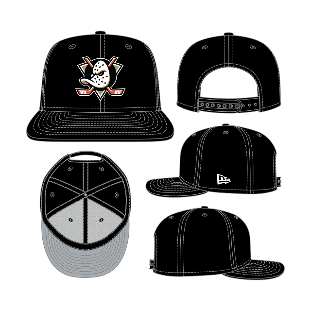 New Era NHL Anaheim Ducks 9Fifty Snapback - Black