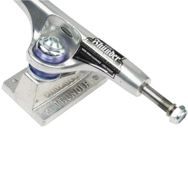Thunder Trucks Polished Inverted - Raw Purple Bushing - Spin Limit Boardshop