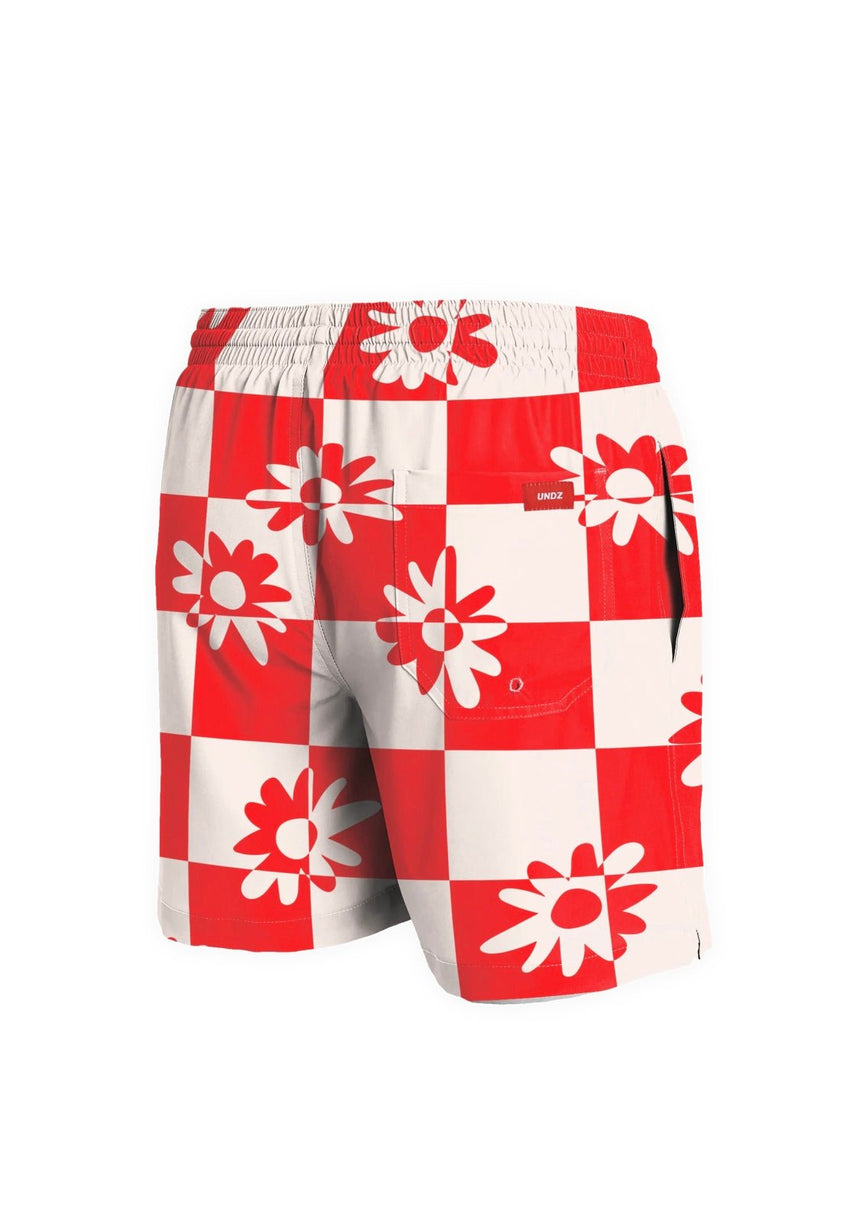 Undz Stretch Swim Trunk - Flower - Spin Limit Boardshop