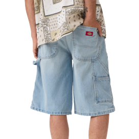 Dickies Denim Carpenter Short - Light blue