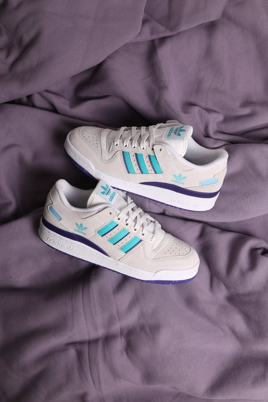 Adidas Forum 84 Low ADV - White Turquoise - Spin Limit Boardshop