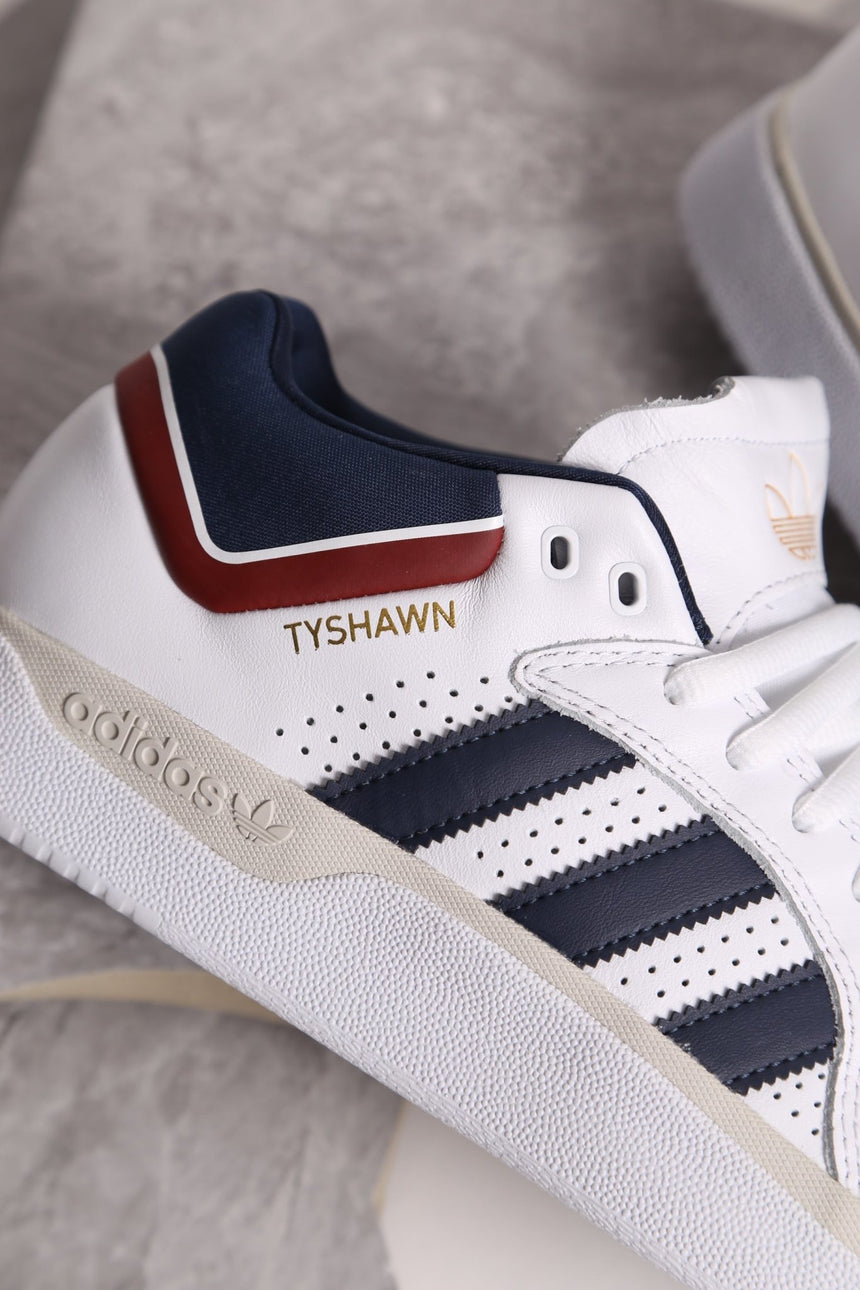 Adidas Tyshawn - White Navy - Spin Limit Boardshop