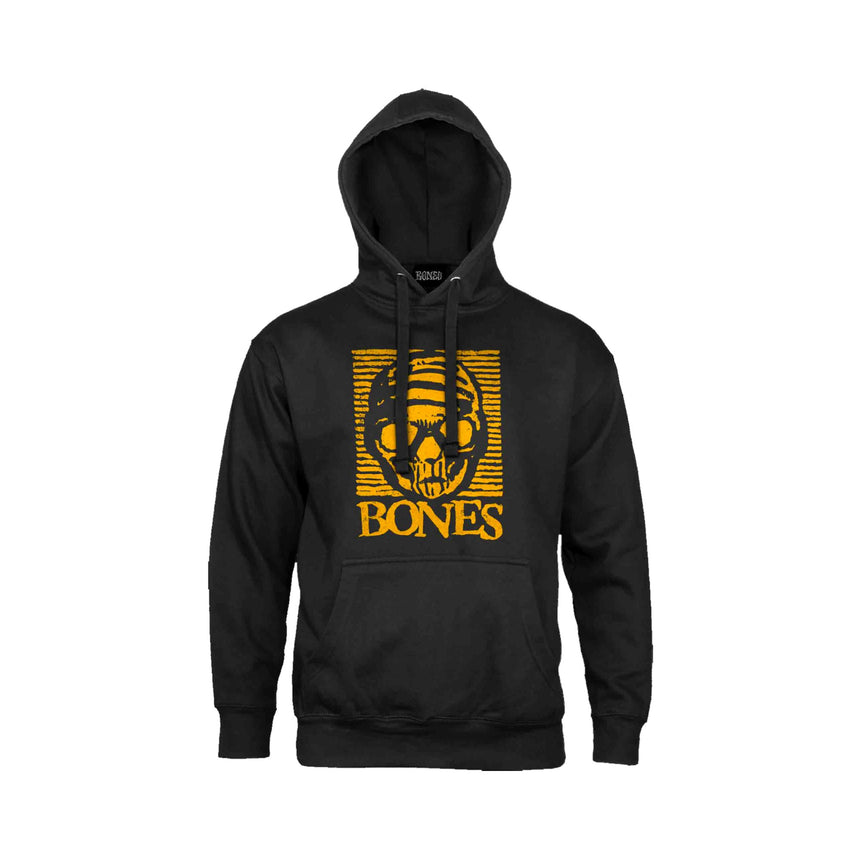 Bones Gold Face Hood - Black - Spin Limit Boardshop
