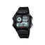 Casio Watch World Time Black AE1200WH-1A - Spin Limit Boardshop