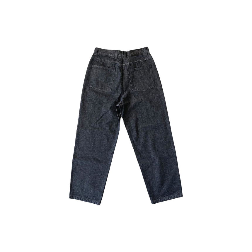 Frosted Wavy Jeans Pants - Black - Spin Limit Boardshop