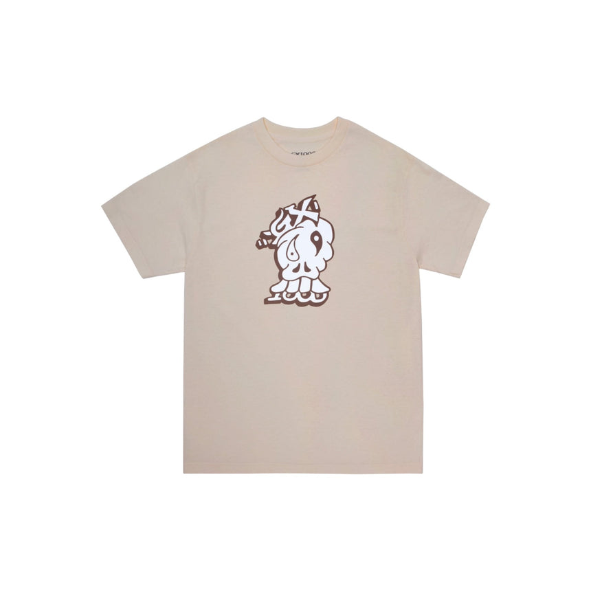 GX1000 Mind Over Matter Tee - Tan - Spin Limit Boardshop