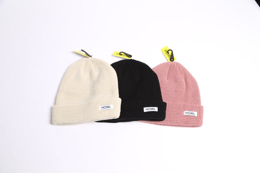 Howl Waffle Beanie - Couleurs Assortie - Spin Limit Boardshop