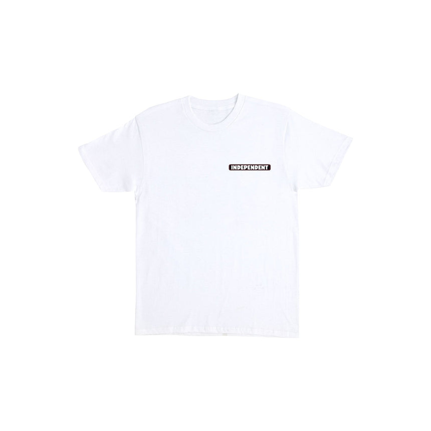 Independent Keys To The City Tee - White - Spin Limit Boardshop