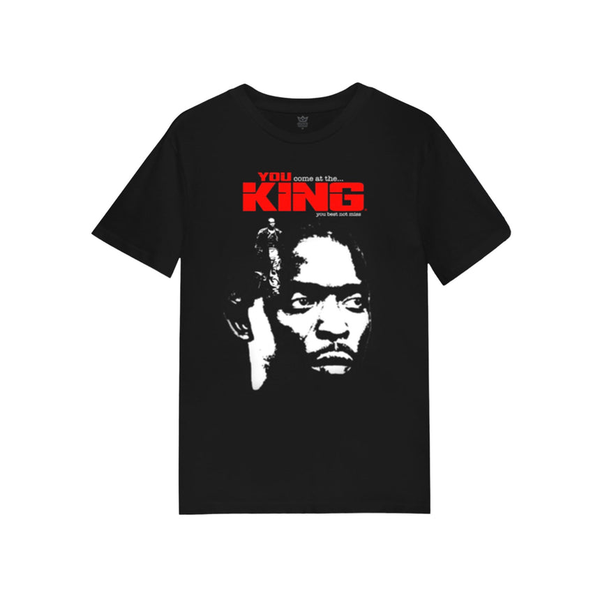 King Rules Tee - Black - Spin Limit Boardshop
