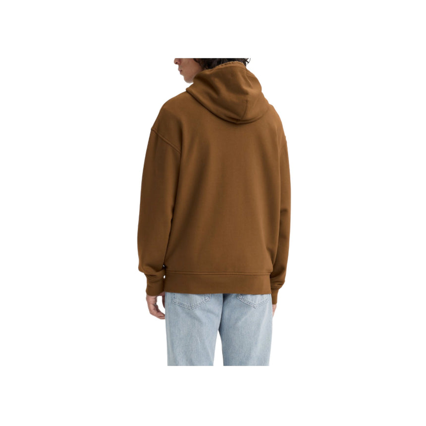 Levi's Relaxed Fit Logo Graphic Hoodie - Brown - Spin Limit Boardshop