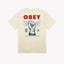 Obey New Clear Power Tee - Cream - Spin Limit Boardshop