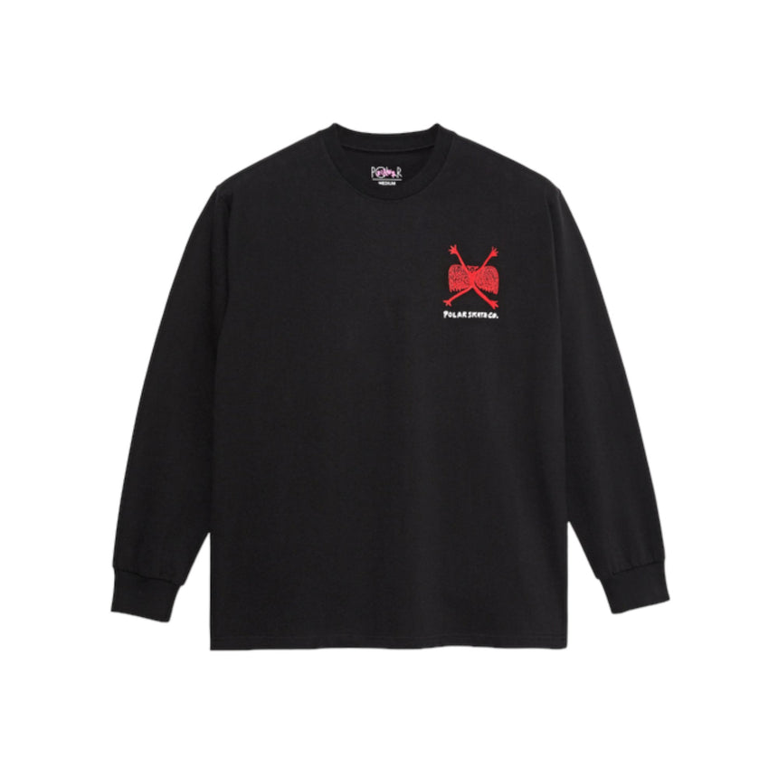 Polar Co. Welcome To The New Age Longsleeve - Black - Spin Limit Boardshop