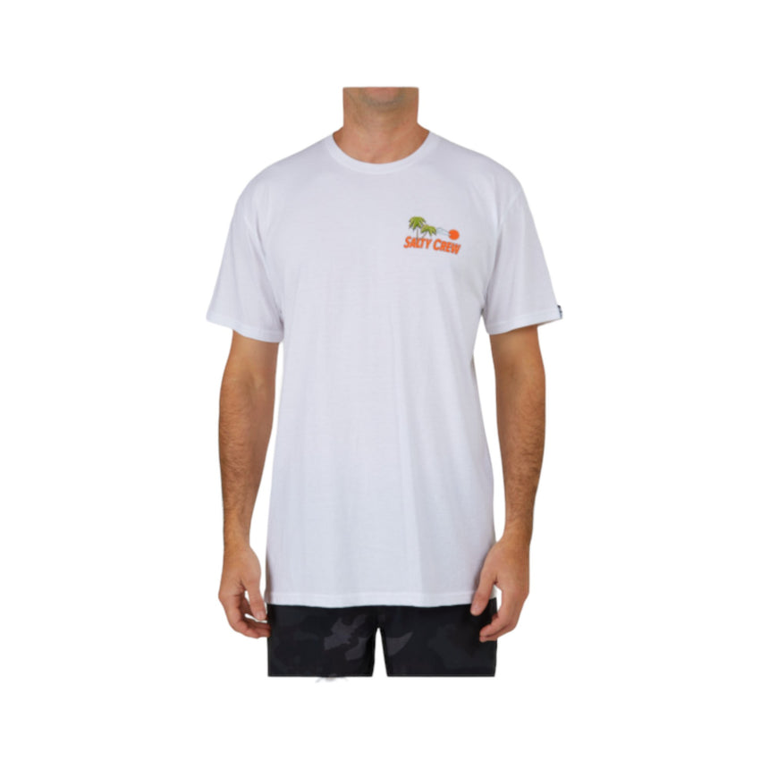 Salty Crew Tropicali Classic Tee - White - Spin Limit Boardshop