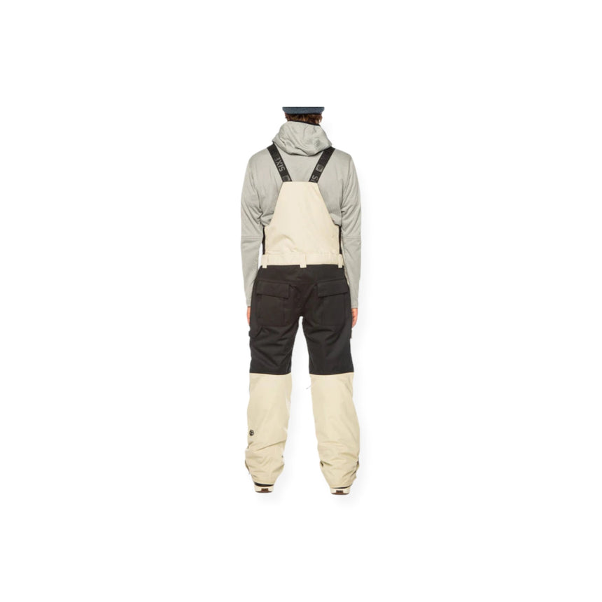 Snowpants 686 Hot Lap Insulated Bib - Putty - Spin Limit Boardshop