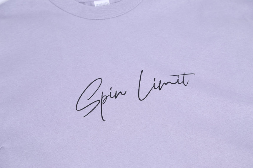 Spin Limit Signature Tee - Mauve - Spin Limit Boardshop