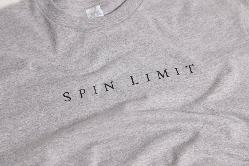 Spin Limit Simple Tee - Athletic Grey - Spin Limit Boardshop