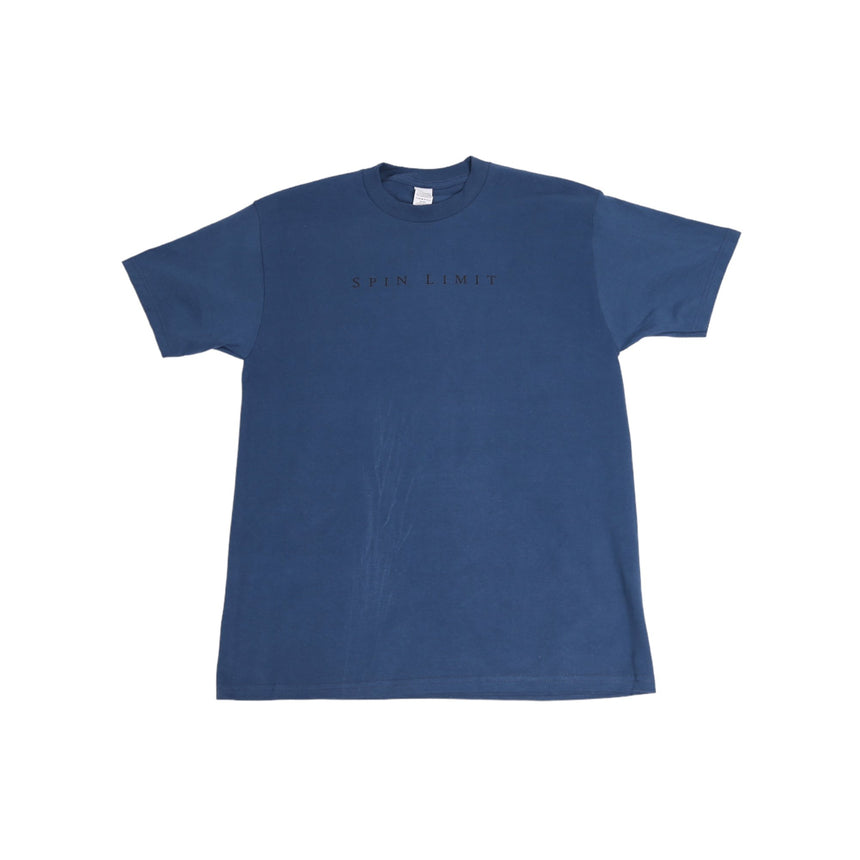 Spin Limit Simple Tee - Bleu - Spin Limit Boardshop