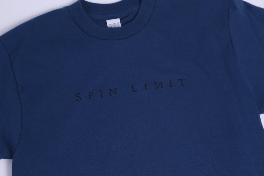 Spin Limit Simple Tee - Bleu - Spin Limit Boardshop