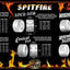 Spitfire Conical F4 101 Duro 54mm - Spin Limit Boardshop