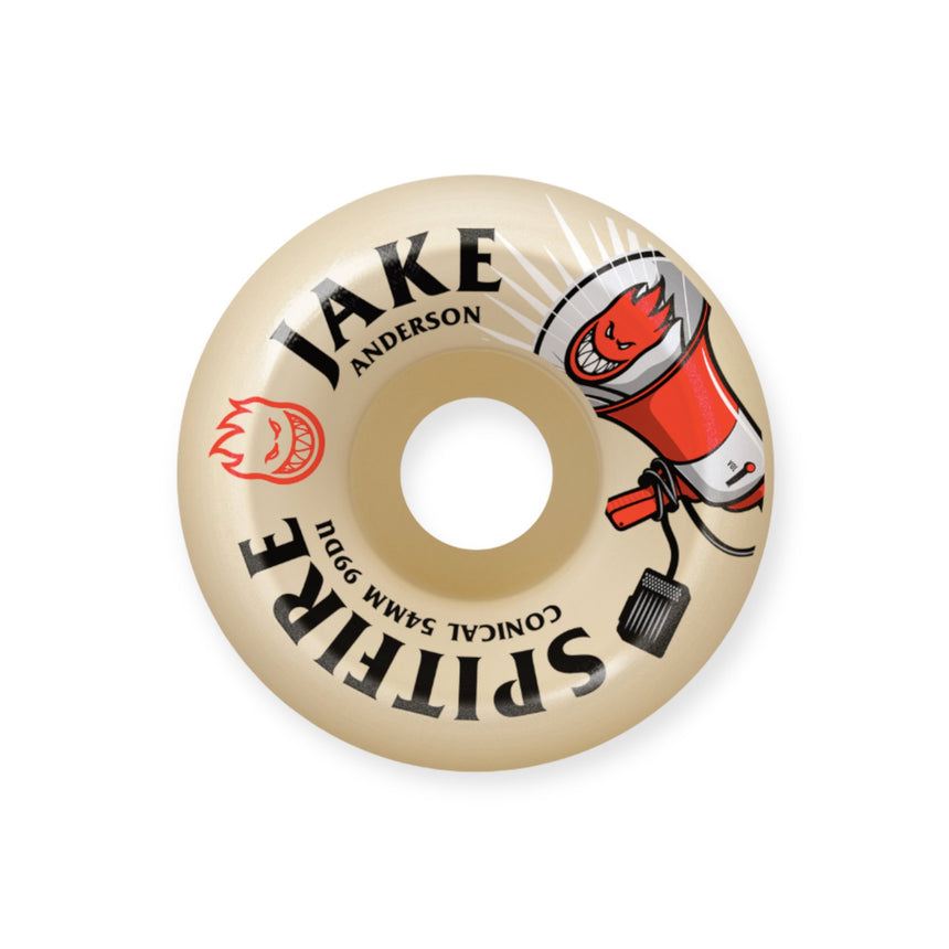 Spitfire F4 Jake Burn Squad Conical 99duro 54mm - Spin Limit Boardshop