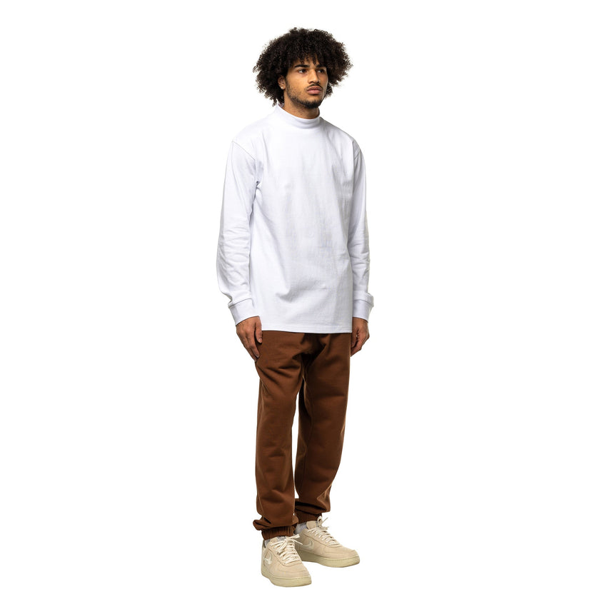 Taikan Mock Neck Longsleeve - White - Spin Limit Boardshop