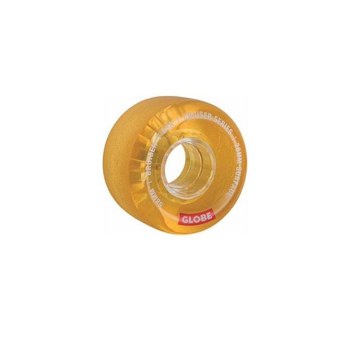 Wheels Globe Bruiser Clear Honey - assortiment de couleurs - Spin Limit Boardshop